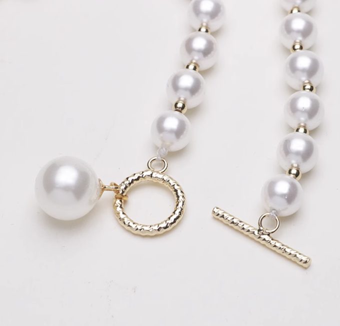 White Akoya and South Sea Pearl Strand