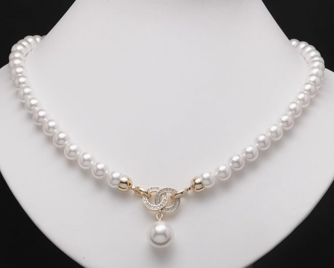 White Akoya and South Sea Pearl Everleigh Strand
