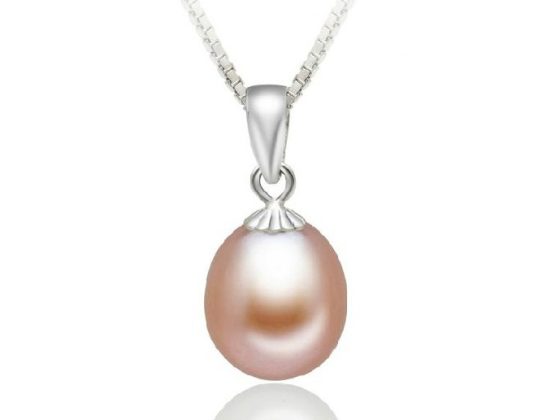 Helen Pink/Peach Freshwater Pearl Pendants