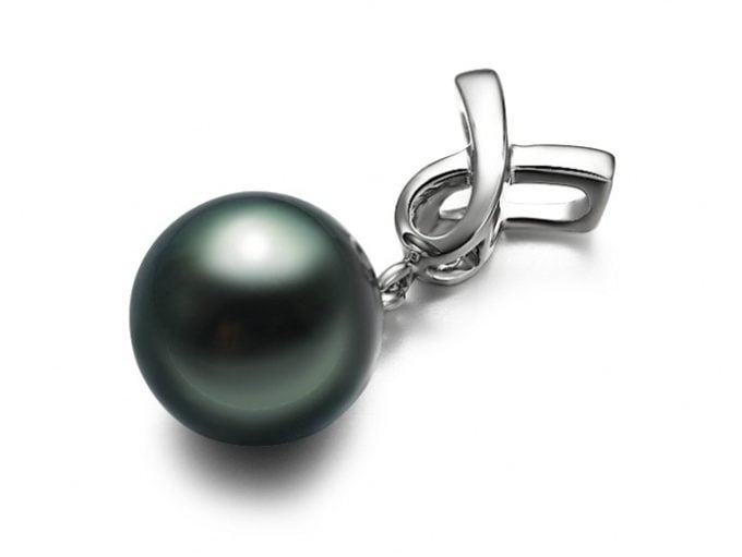 14K Gold Hale Tahitian Pearl Pendant 14K/18K Gold