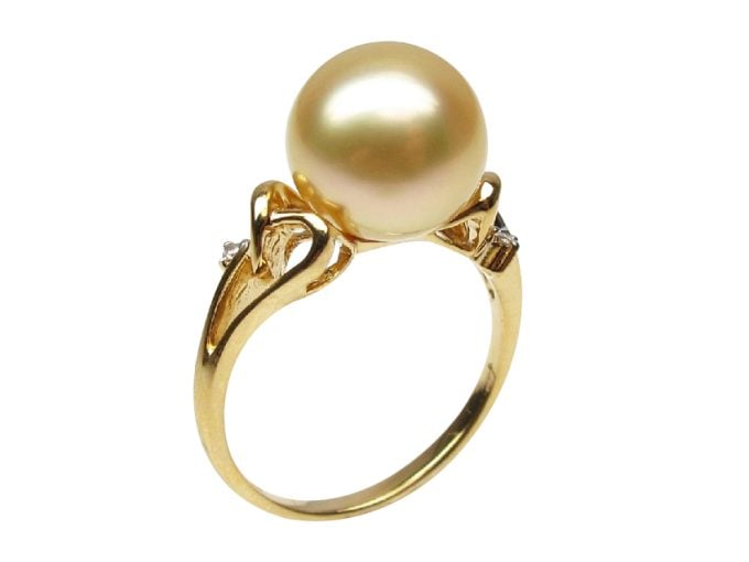 Alexiane South Sea Pearl and Diamond Ring