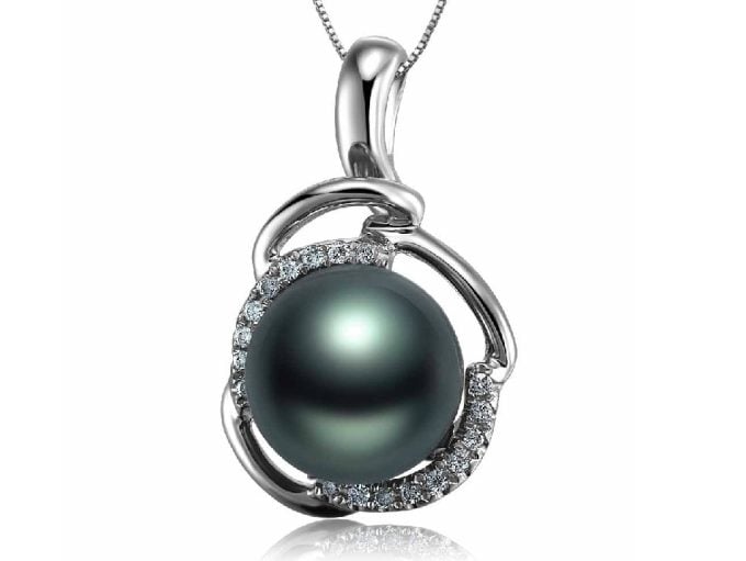 14K/18K Gold Tahitian Pearl Carolina Pendant