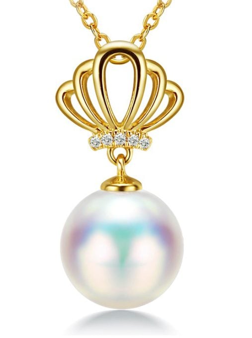 Akoya Pearl and Diamond Pendant