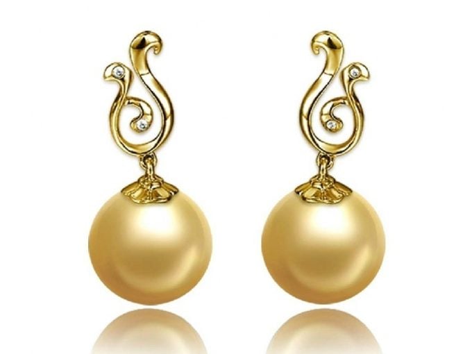 Roseline South Sea Pearl Earrings