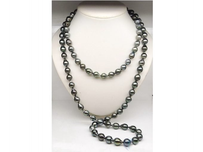 50-inch 11-13 mm Baroque Tahitian Pearl Necklace