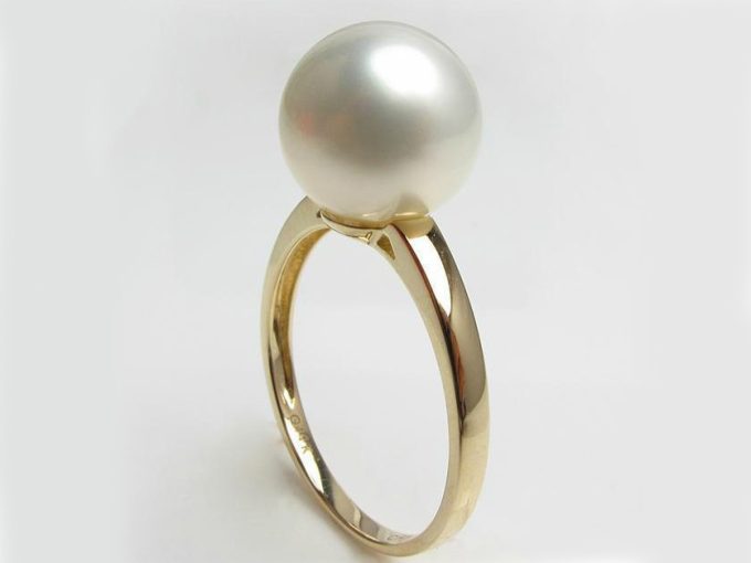 Lynn Freshwater Pearl Ring 18K Gold
