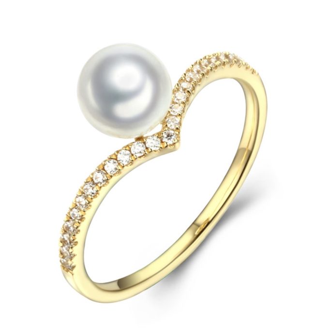 South Sea Pearl Gemma Ring