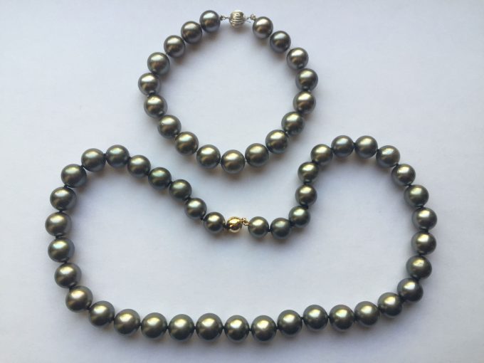 9-11 mm Tahitian Pearl Set