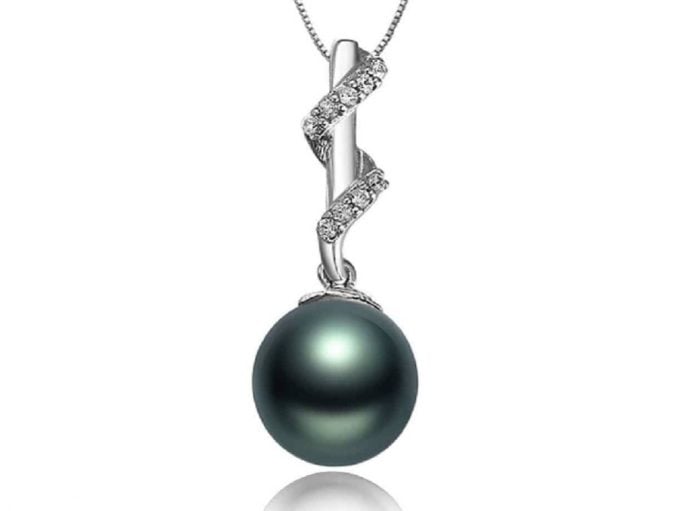 Tahitian Pearl Paislee Pendant