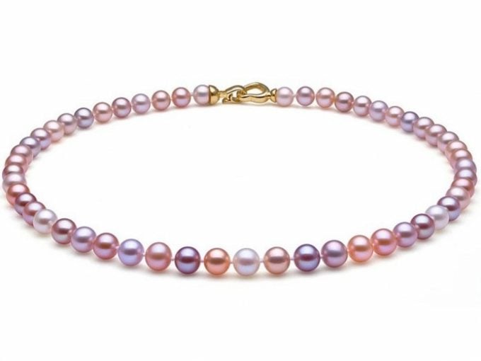6-7 mm Multicolor Freshwater Pearl Necklace