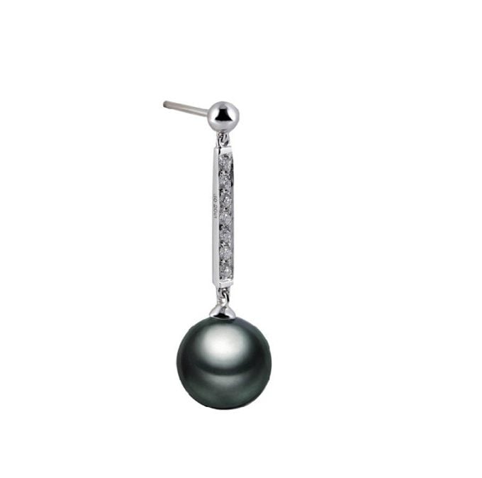 Tahitian Pearl Diamond Jessie Earrings