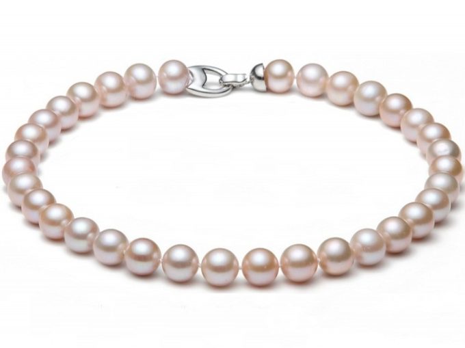 Collection Quality 7-8 mm Lavender Pearl Necklace