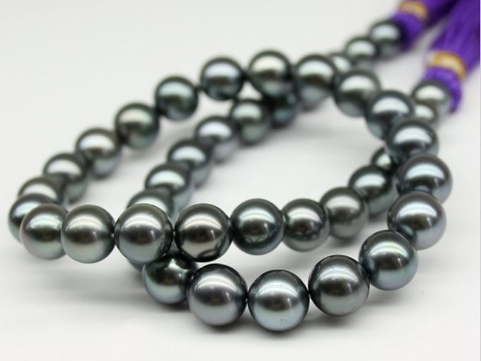 9-10 mm Tahitian Pearl Novah Strands AA+