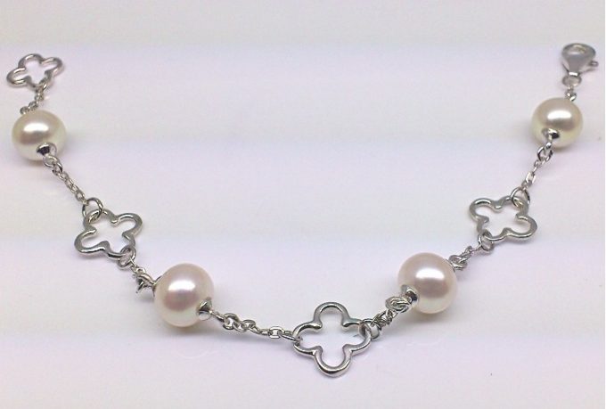 South Sea Pearl Janelle Tincup Bracelet on 18K Gold