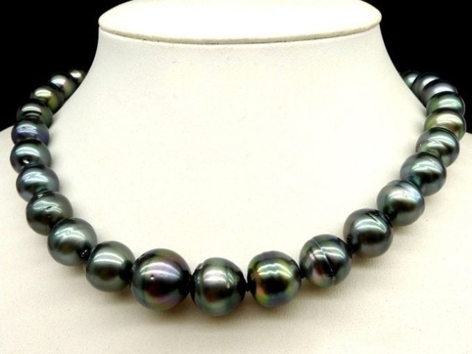 11-14 mm Baroque Tahitian Pearl Necklace