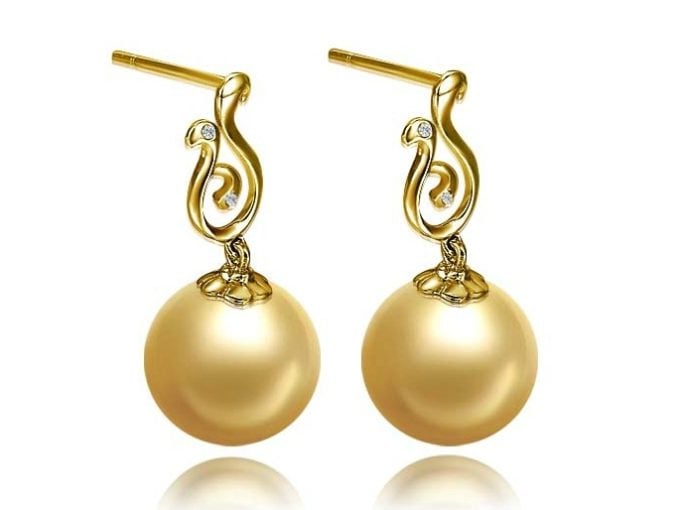 Roseline South Sea Pearl Earrings