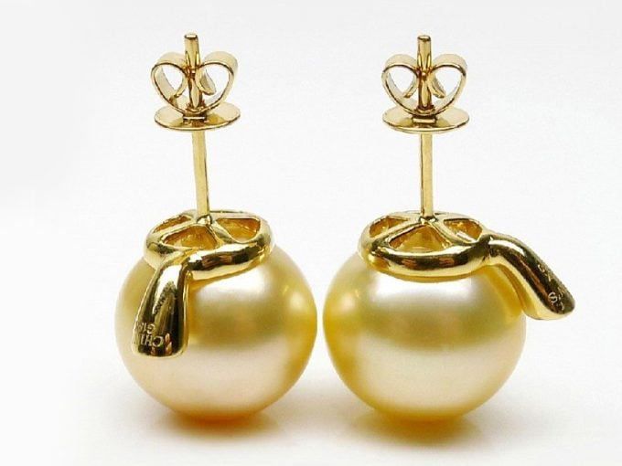 Louisa South Sea Pearl and Diamond Earrings