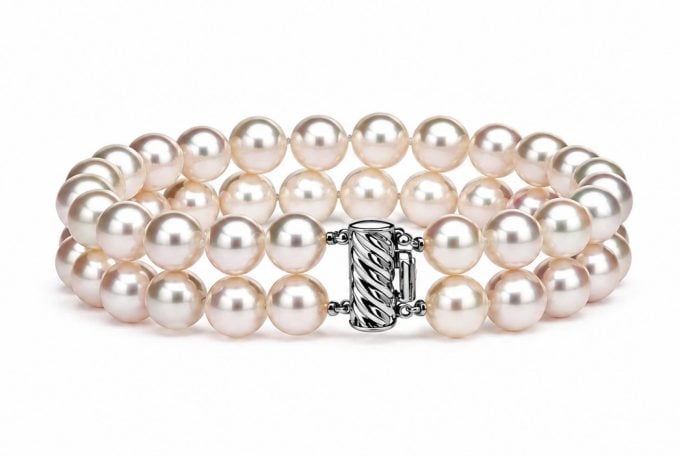 8-8.5 mm White Akoya Pearl Set