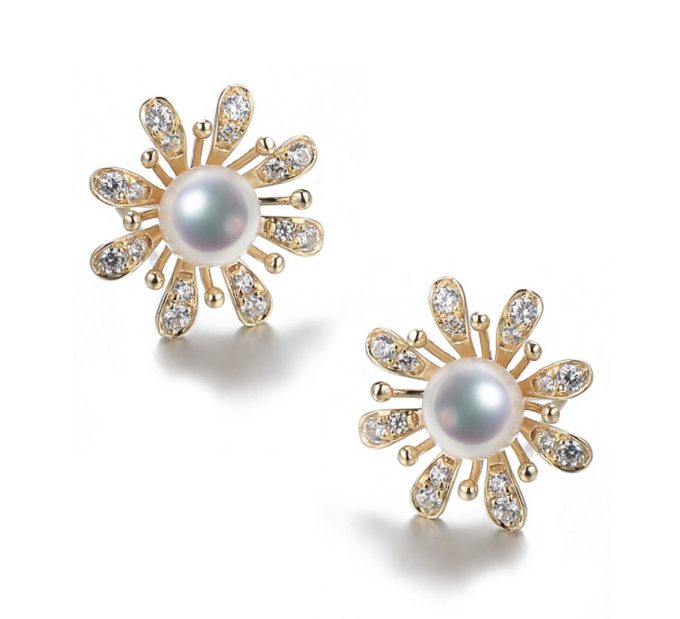 14K/18K Gold South Sea Pearl Charlotte Earrings