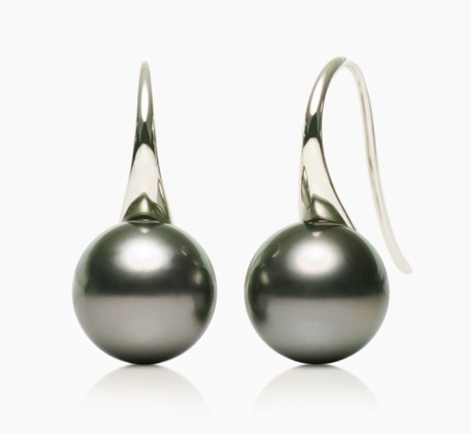 James Tahitian Pearl Earrings 14K/18K Gold