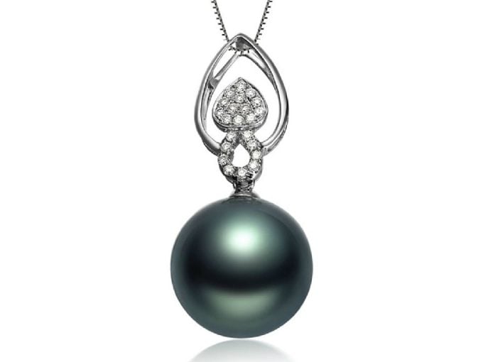 Black Tahitian Pearl Renata Pendant