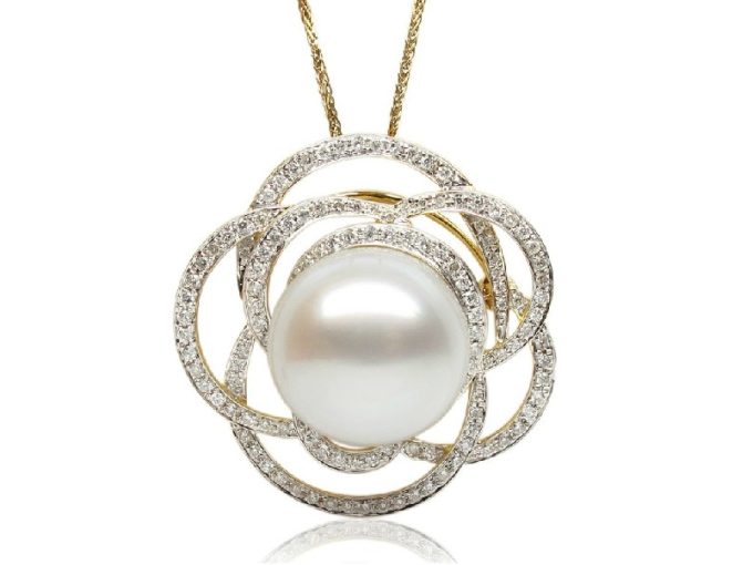 South Sea Pearl Clementine Pendant