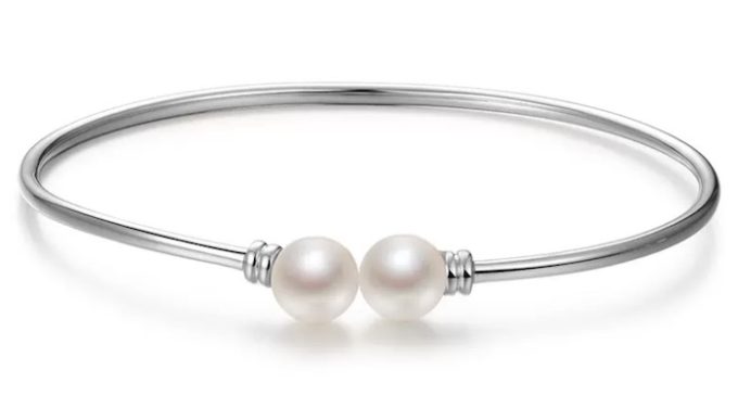 South Sea Pearl Zendaya Bangle Bracelet