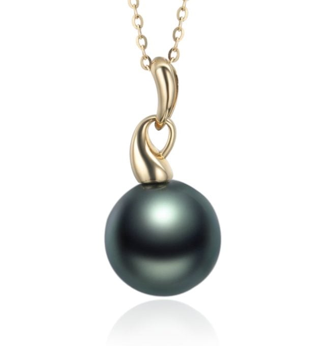 14K Gold Abel Tahitian Pearl Pendant