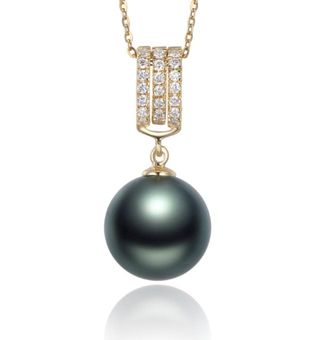 Prismal Tahitian Pearl Pendant Necklace