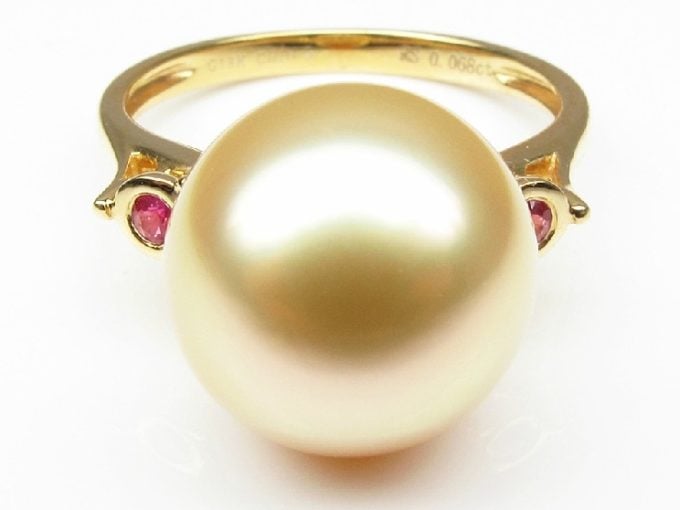 Mariette South Sea Pearl and Diamond Ring