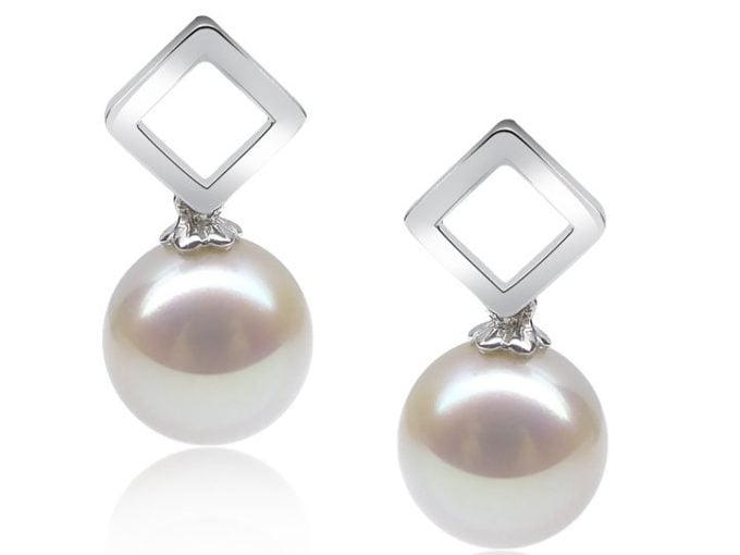 Japanese Akoya Pearl Stud Celia Earrings