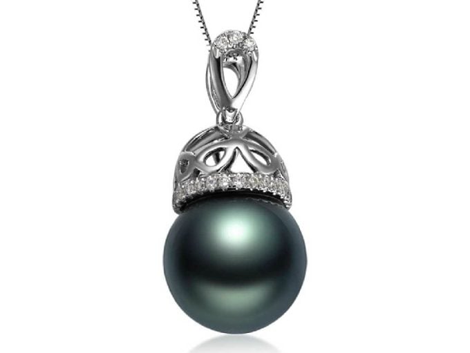 Black Tahitian Pearl Zariah Pendant
