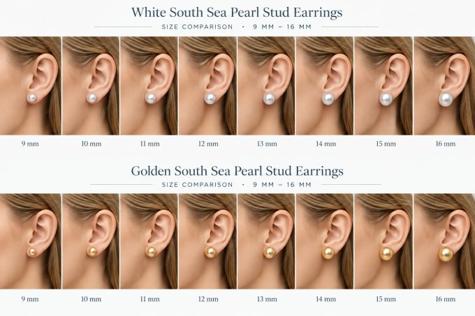 Margaret White South Sea Pearl Dangle Earrings